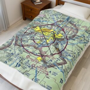 Pilot Section Blanket, Aviation Sectional Blanket, Pilot Gift, Aviation Gift, Personalized Aviation Gift