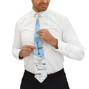 Personalized IFR Sectional Chart Necktie